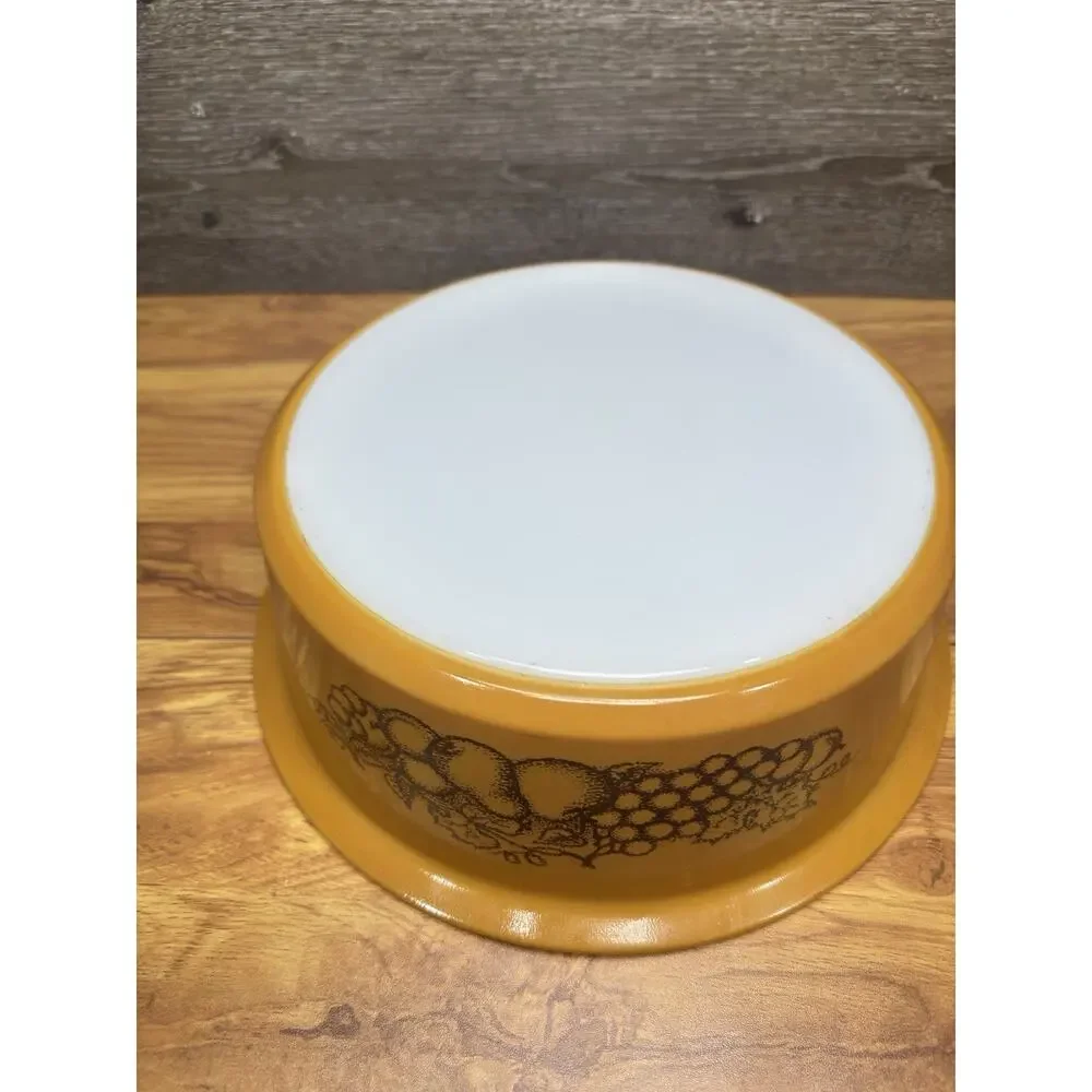 Vintage Pyrex Old Orchard Big Bertha #664 Casserole Dish 4 Quart~No Lid